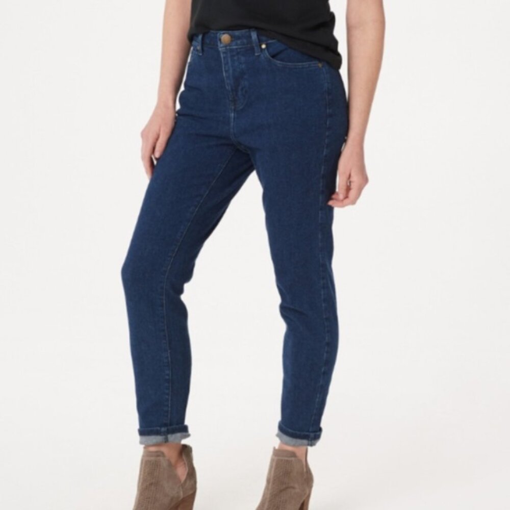 NWT Brooke Shields Timeless Petite Ankle Jeans- Indigo | Size 8P